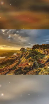 Experience a jaw-dropping mountain scenery as your live wallpaper