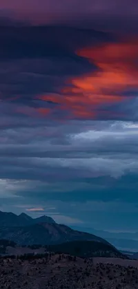 Mountain Cloud Sky Live Wallpaper
