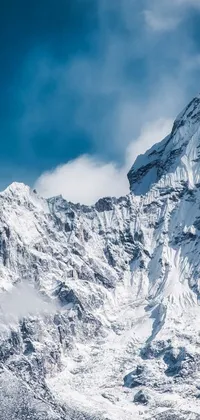Get lost in the beauty of the majestic Himalayan mountains with this stunning live wallpaper