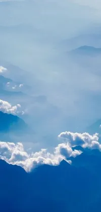 Mountain Cloud Sky Live Wallpaper