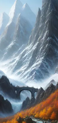 Mountain Nature Natural Landscape Live Wallpaper