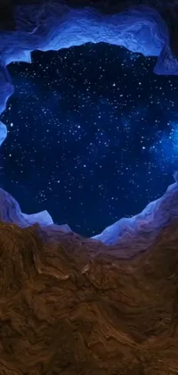 Mountain Screenshot Astronomy Live Wallpaper