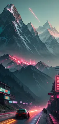 Mountain Sky Atmosphere Live Wallpaper