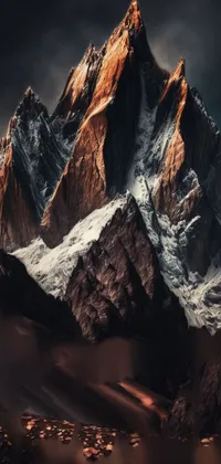 Mountain Sky Natural Landscape Live Wallpaper