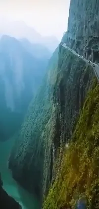 Mountain Water Natural Landscape Live Wallpaper