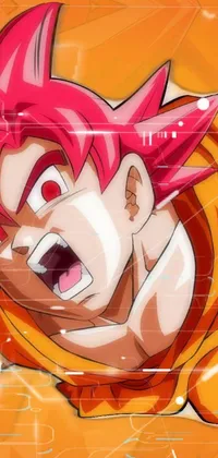 Bring your phone screen to life with this incredible Dragon Ball-inspired wallpaper