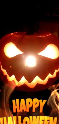 Mouth Jack-o'-lantern Pumpkin Live Wallpaper