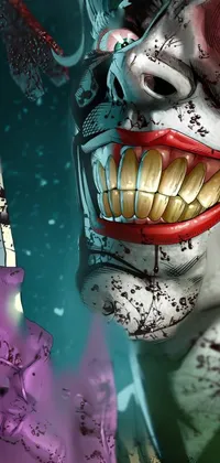 Mouth Jaw Art Live Wallpaper