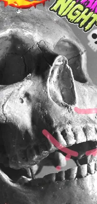 Una calavera que da miedo (a scary skull) Live Wallpaper