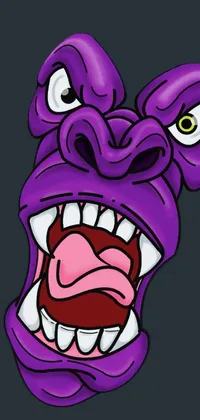 Mouth Tongue Cartoon Live Wallpaper