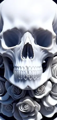 Mouth White Jaw Live Wallpaper