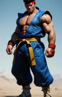 Muscle Bodybuilder Toy Live Wallpaper