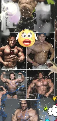 Muscle Chest People Live Wallpaper
