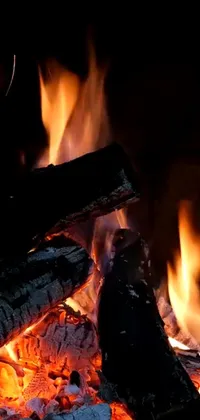 Muscle Flame Fire Live Wallpaper