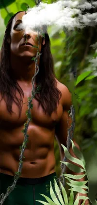 Muscle Green Nature Live Wallpaper