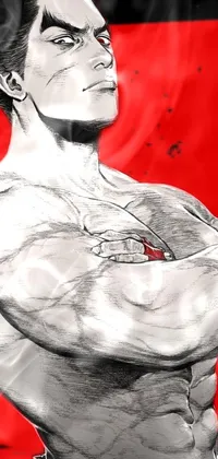 Muscle Human Body Gesture Live Wallpaper