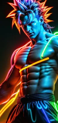 Muscle Light Organism Live Wallpaper