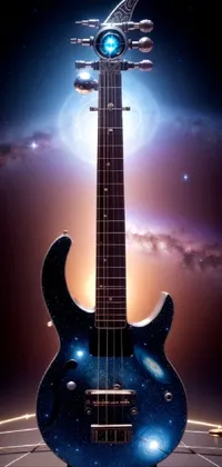 Musical Instrument Guitar Light Live Wallpaper