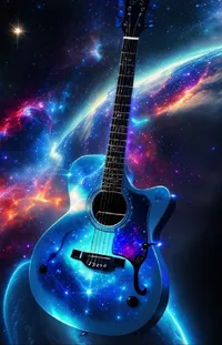 Musical Instrument Guitar Light Live Wallpaper