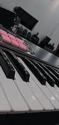 Musical Instrument Hood Keyboard Live Wallpaper