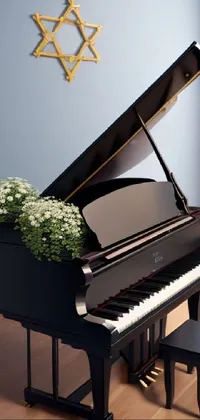 Musical Instrument Piano Keyboard Live Wallpaper