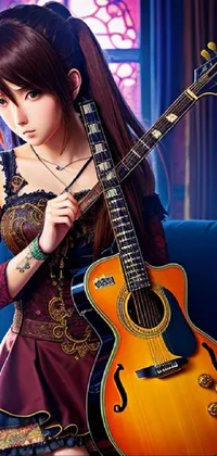 Musical Instrument String Instrument Guitar Accessory Live Wallpaper