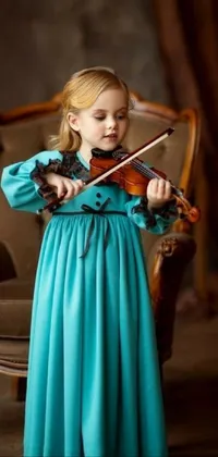 Musical Instrument Violin Dress Live Wallpaper