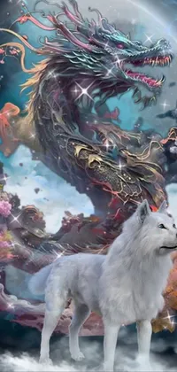 Mythical Creature Art Carnivore Live Wallpaper