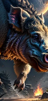 Mythical Creature Art Extinction Live Wallpaper