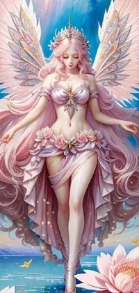 Mythical Creature Azure Human Body Live Wallpaper