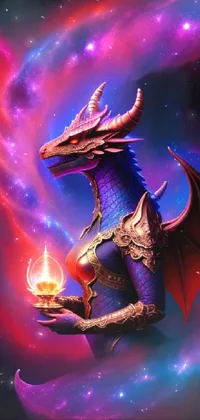 Mythical Creature Cartoon Dragon Live Wallpaper