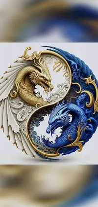 Mythical Creature Crest Jewellery Live Wallpaper
