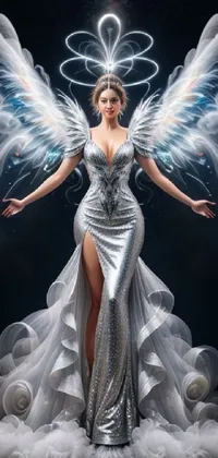 Mythical Creature Flash Photography Dress Live Wallpaper