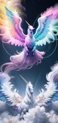 Mythical Creature Light Organism Live Wallpaper