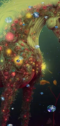 Mythical Creature Organism Liquid Live Wallpaper