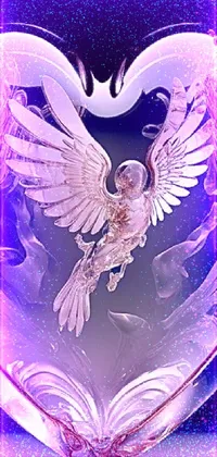 Mythical Creature Purple Supernatural Creature Live Wallpaper