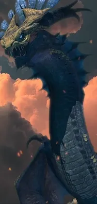 Mythical Creature Sky Cloud Live Wallpaper