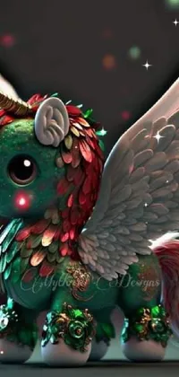 Mythical Creature Toy Holiday Ornament Live Wallpaper
