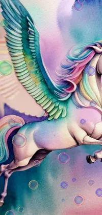 Mythical Creature Vertebrate Unicorn Live Wallpaper