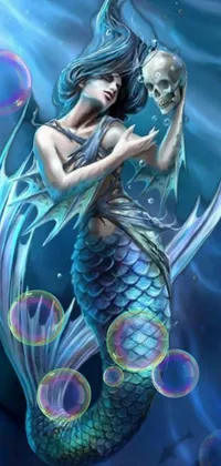 Mythical Creature Water Azure Live Wallpaper