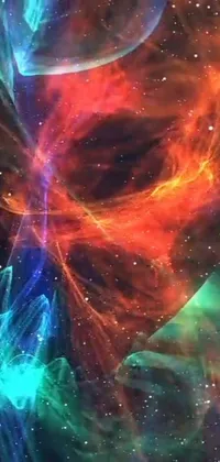 Transform your phone's appearance with this mesmerizing live wallpaper featuring a breathtaking close-up of a star-filled sky, depicted through stunning digital art