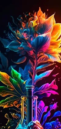 Nature Art Paint Plant Live Wallpaper