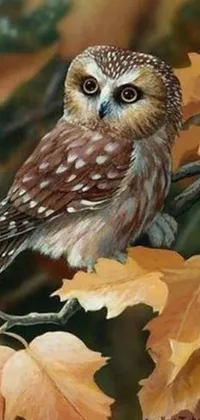 Nature Bird Brown Live Wallpaper