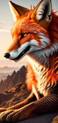 Nature Carnivore Fox Live Wallpaper