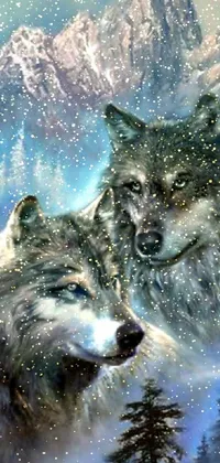 Nature Carnivore Wolf Live Wallpaper