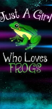 Nature Frog Poster Live Wallpaper
