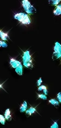 Looking for a visually stunning live wallpaper for your phone? Check out our butterfly-themed design, featuring holographic neon effects, shining Swarovski crystals, and shimmering lights