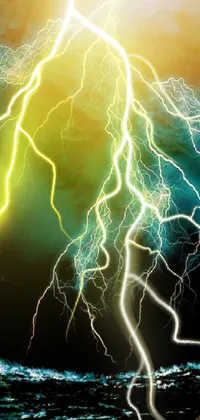 Nature Lightning Live Wallpaper