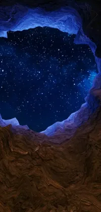 Nature Mountain Astronomy Live Wallpaper