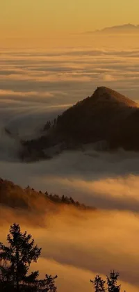 Nature Mountain Cloud Live Wallpaper